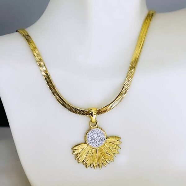 Sunflower Necklace